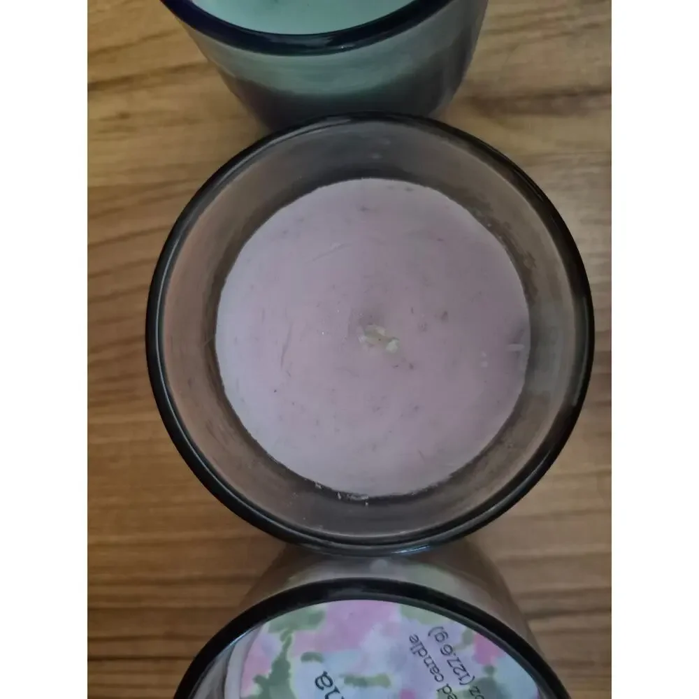 3 Single Wick Target Candles Scented Small 2 Citrus Verbena & Cucumber Fresca s1